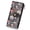 Hedgehog Black, variant on Cat Pattern Women Large Long Wallet, RFID Blocking Ladies Purse with Zipper, Snap Button and Multiple Compartments
