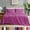 Purple, variant on IR Imperial Rooms 3 Piece 1800 Series Deep Pocket Soft Microfiber Solid Bed Sheet Set for Kids, White Twin Size