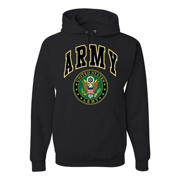 Wild Bobby U.S. Army Official Seal Unisex Hoodie Sweatshirt