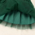 thumbnail image 6 of IBTOM CASTLE Baby 1st Birthday Outfit Girls Jungle Animal Giraffe Birthday Dress Tiered Tulle Hat Newborn Cake Smash Photo Shoot Green, 6 of 7