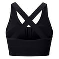 thumbnail image 5 of vigerkar Womens Zip Front Closure Sports Bra Zipper Wireless Seamless Comfort High Support Full Coverage, Running, Yoga, Gym (Black, L), 5 of 6
