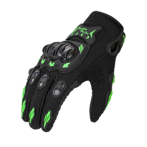 Feltree Gants de Moto Gants de Conduite Adaptés pour 9.5cm/3.74 Pouces à 10cm/3.94 Pouces Largeur Paume Course Motocross Gants de Vélo une Paire