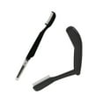 thumbnail image 3 of CIMAXIC 2pcs Foldable Eyebrow Combs Stainless Steel Plastic Handle Eyebrow Grooming Comb Tool,5.63"X0.59"X0.39", 3 of 4