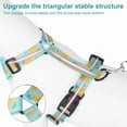 thumbnail image 6 of Deago No Pull Dog Harness Adjustable Reflective Nylon Pet Vest Harnesses Easy Control for Small Medium Large Dogs (Lake Blue, S), 6 of 12