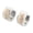 Silver Style 1, variant on Two Tone Earrings for Women Men Hoop Colorful Huggie Stud Post Cartilage Stainless Steel Cubic Zirconia Simple Statement Silver Gold Plated Cool Piercing Jewelry Style 12