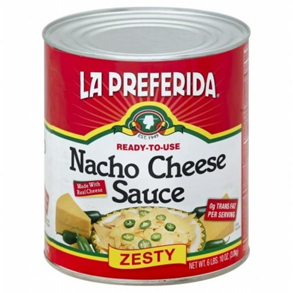 LA PREFERIDA  106 oz. Cheese Sauce Nacho