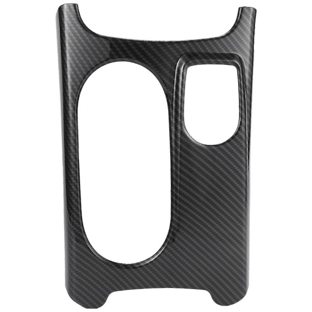 Rhd para A/gla/cla Clase C117 W117 W176 X156 2012-17 Cubierta de portavasos cromada ABS de carbono para automóvil Moldura de automóvil