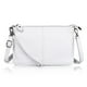 thumbnail image 1 of Monedero tipo cartera Wristlet de piel blanca para mujer, 1 of 6
