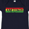 thumbnail image 4 of Inktastic Juneteenth Banner in Red Yellow and Green Boys or Girls Baby Bodysuit, 4 of 5