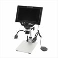 thumbnail image 1 of 7 Inch LCD Digital Microscope 1200X Zoom, 12MP High-Resolution for Soldering & PCB Inspection,Continuous Magnification A,1 x microscope, 1 of 10