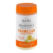 Mama Francesca Parmesan, Asiago & Romano, 8 oz Shaker (Plastic Jar)