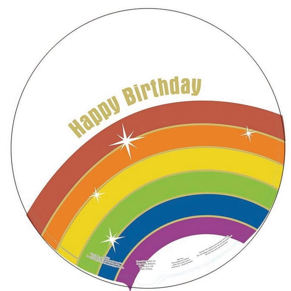 Harnel 18" Birthday Mylar Balloons for all ages - Pack of 10