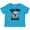 Turquoise, variant on Inktastic Dog Bulldog Squad Boys or Girls Baby T-Shirt