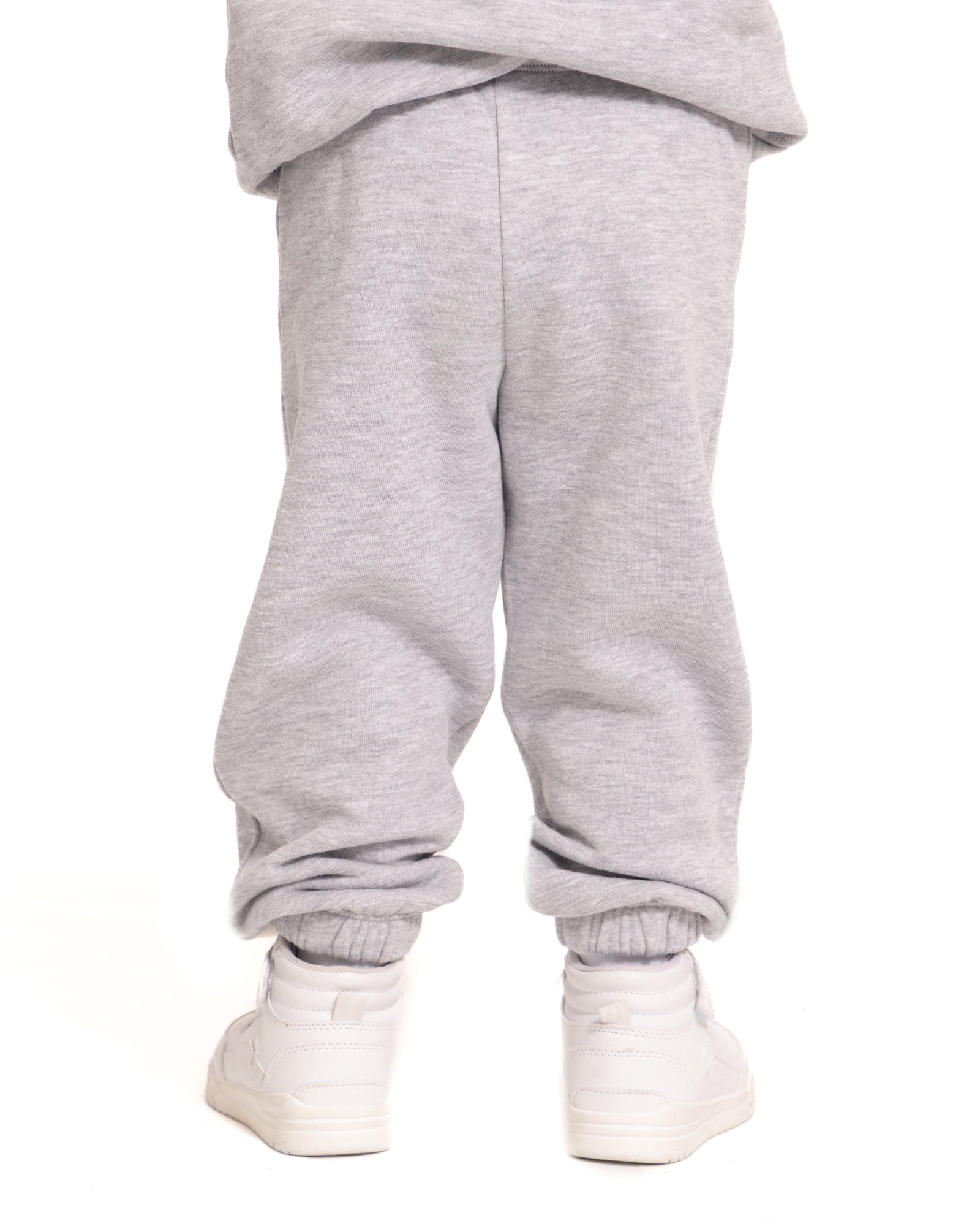 Wonder Nation Toddler Boys Fleece Striped Trim Jogger Sweatpants, Sizes 12M-5T