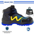 thumbnail image 3 of Zapato de Seguridad WSM tipo tenis, Ergonómico y muy ligero. Con casquillo de Policarbonato. Bota Industrial y multifuncional. Es un calzado de trabajo dieléctrico y antiderrapante. Est 2959-MT WSM  2959MTNGO300, 3 of 7