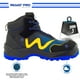 thumbnail image 3 of Zapato de Seguridad WSM tipo tenis, Ergonómico y muy ligero. Con casquillo de Policarbonato. Bota Industrial y multifuncional. Es un calzado de trabajo dieléctrico y antiderrapante. Est 2959-MT WSM  2959MTNGO240, 3 of 7