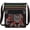 Red Elephant, variant on Elephant Embroidered Boho Hobo Crossbody Bag, Vintage Ethnic Shoulder Purse for Women Travel Use 20x23x4cm