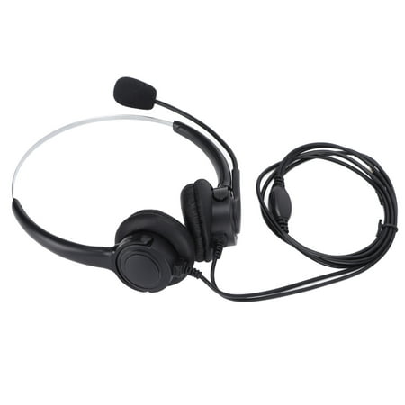 3.5mm Headset  Customer Service Chat Headset Call Center For Chat Business Truck Drivers 3.5mm Headset  Customer Service Chat Headset Call Center for Chat Business Truck Drivers Specification: Item Type: Headphone Material: ABS Metal Frequency Response: 20-20kHz Impedance: 150 Ohm Sensitivity: 125dB Maximum Input Power: 10MW Plug: 3.5mm Rope Length: 1.3m/51.2in Application: Call Service Center  Travel  Teaching Package List: 1 x Headset