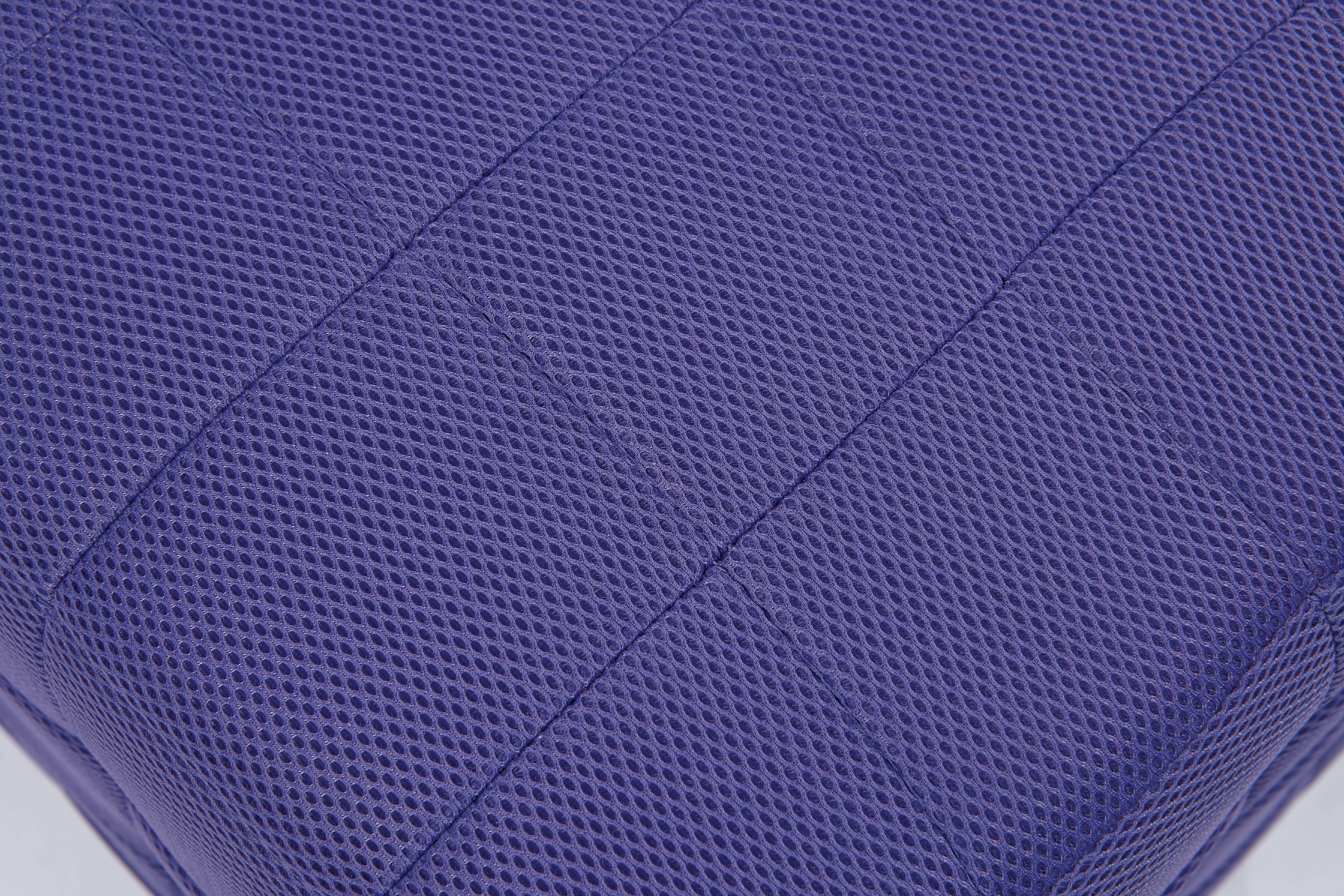 OSP Home Furnishings Detour 15" Purple Fabric Cube - image 3 of 9