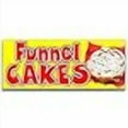 thumbnail image 2 of Funnel Cakes Vinyl Banner (Size Options) Small - 24x60, 2 of 4
