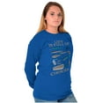 thumbnail image 3 of Fishermen's Life Humor Funny Fishing Plus Size Long Sleeve Graphic Tee Shirt Brisco Brands 2X, 3 of 5