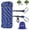 Blue, variant on Dog Tie Out Cable for Camping 50ft, Dog Runner for Yard Hold up to 350lbs, Portable Dog Camping Essentials for Outside