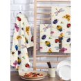 thumbnail image 2 of Cute Butterfly Dragonfly Kitchen Dish Towels for Drying Dishes Set of 3, Farmhouse Botanical Floral Beige Waffle Weave Microfiber Hand Tea Bathroom Towels Quick Dry & Absorbent Towel 15.7x23.6, 2 of 7