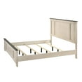 thumbnail image 3 of 4Pc Contemporary Style King Size Bed Set Dresser Mirror Nightstand Beautiful Furniture Set, 3 of 6