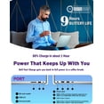 thumbnail image 5 of Dell Laptop 15.6-inch FHD 120Hz Display, 13th Gen Intel Core i7-1355U, 64GB DDR4 RAM, 2TB SSD, Intel UHD Graphics, Backlit Keyboard, Fingerprint, Windows 11 Pro, Silver, 5 of 7