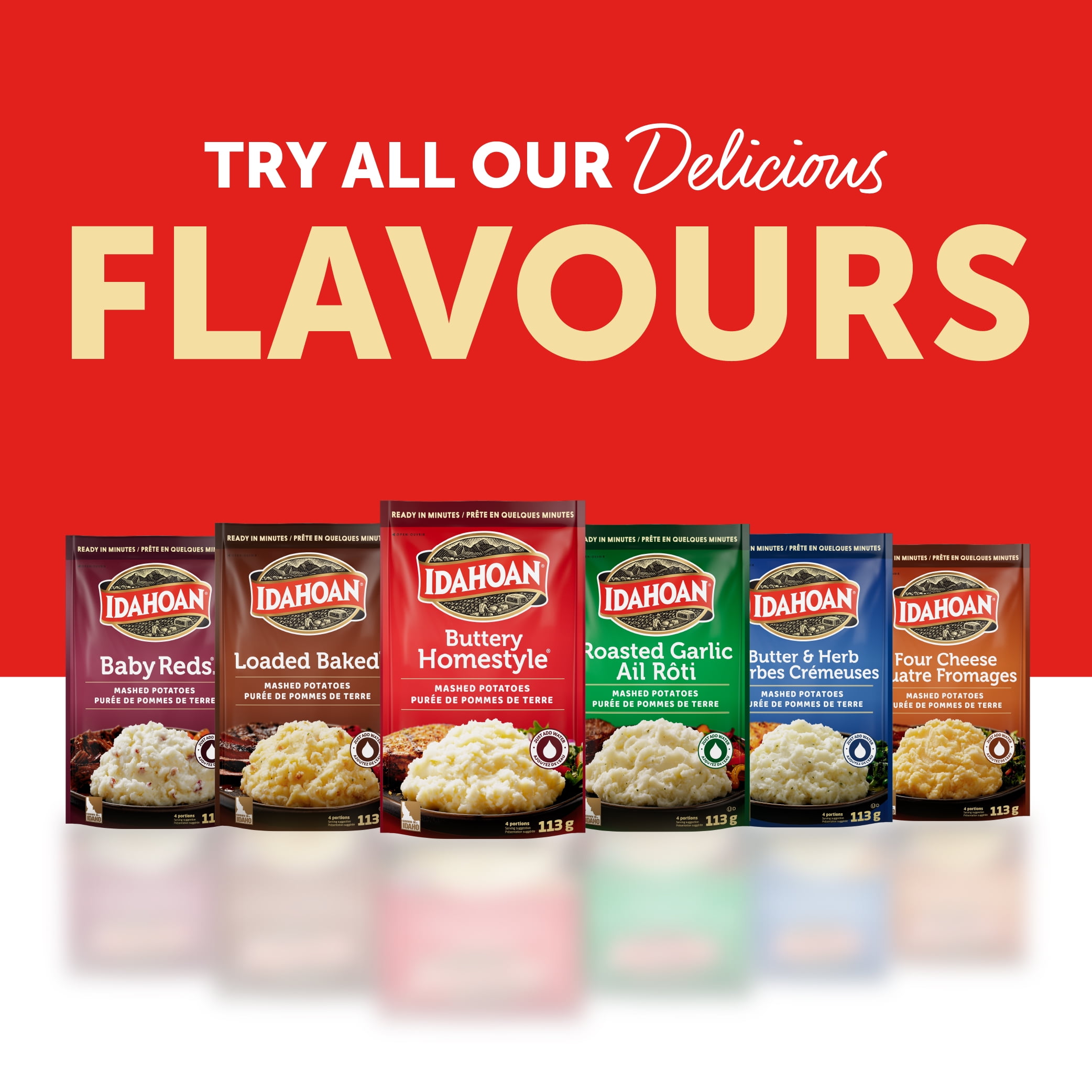 Idahoan Maison Au Beurre Puree de Pommes de Terre