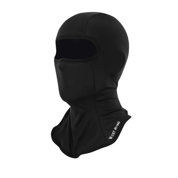 Outdoor Ice Silk Mask for Summer Sun Protection, Full Wrap Design for Cycling and Riding, UV Blocker Face Mask, Cooling and Breathable Face Covering for Hot Weather