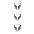 thumbnail image 5 of Transemion Silver Easy To Install Car Sticker Cool Style For Motorcycles Non-fading Car Accessories Stickers silver 3Set, 5 of 5