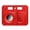 Red, variant on Christmas Protective Case For Apple AirTag Case With Anti-Lost Keychain Multi-Color