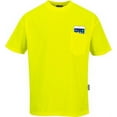 thumbnail image 2 of Portwest S578 Non ANSI Pocket Short Sleeve T-Shirt Orange, Medium, 2 of 2