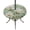 Celadon, White, Sage, variant on Round Outdoor Tablecloth with Umbrella Hole and Zipper, Rustic Floral Tablecloth with Elastic Waterproof, White Magnolia Flowers Farmhouse Bottle Branch Patio Table Covers for 55" - 60" Pool Tables
