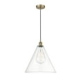 thumbnail image 4 of Innovations Lighting  Berkshire - 1 Light 16" Cord Hung Mini Pendant Satin Gold/Seedy, 4 of 5