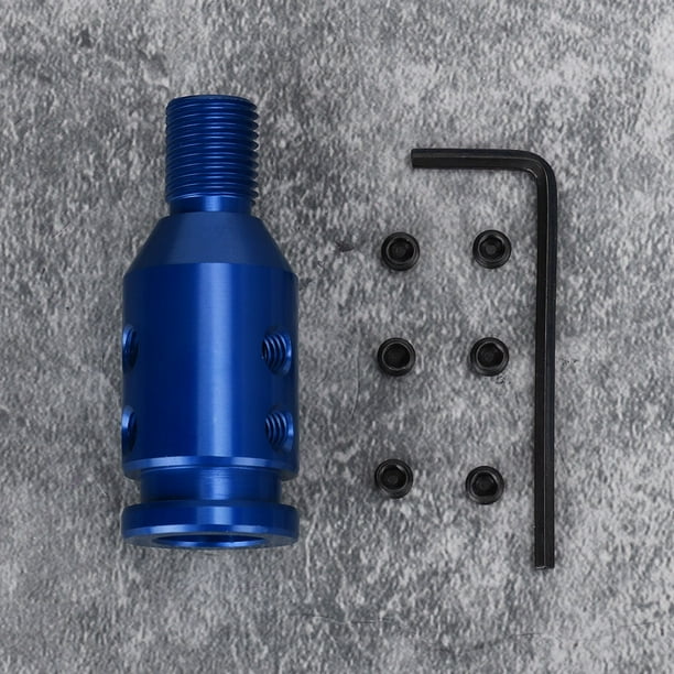 Adaptador de pomo de cambio de coche para palancas de cambio sin rosca, pomo de cambio de coche universal Adaptador de pomo de cambio para palancas de cambio sin rosca Adaptado