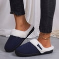thumbnail image 1 of Pantoufles en Peluche pour Femmes Adultes Pantoufles Respirantes Pantoufles d'Intérieur pour Femmes Pantoufles Douillettes Chaussures d'Intérieur Pantoufles d'Intérieur Chaudes pour Femmes, 1 of 5