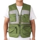 thumbnail image 5 of Jadeshay Chaleco Militar Chaleco Militar Chaleco de Pesca de Malla multibolsillo Transpirable Duradero para Actividades al Aire Libre(L-Verde Militar), 5 of 5