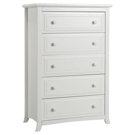Graco Kendall 5 Drawer Dresser Chest White Walmart Com