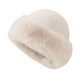thumbnail image 2 of Gorro de piel sintética de invierno Yinane para mujer gorro de esquí para la nieve Color camello, 2 of 8