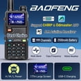 thumbnail image 3 of Ham Radio Baofeng 5RM, 10 W, largo alcance, 2500 mAh, USB-C, paquete de 2, 3 of 9