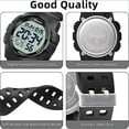 thumbnail image 3 of Men Digital Sports Watch with Waterproof, Stopwatch, Alarm & Dual  for Outdoor Activities, 3 of 7