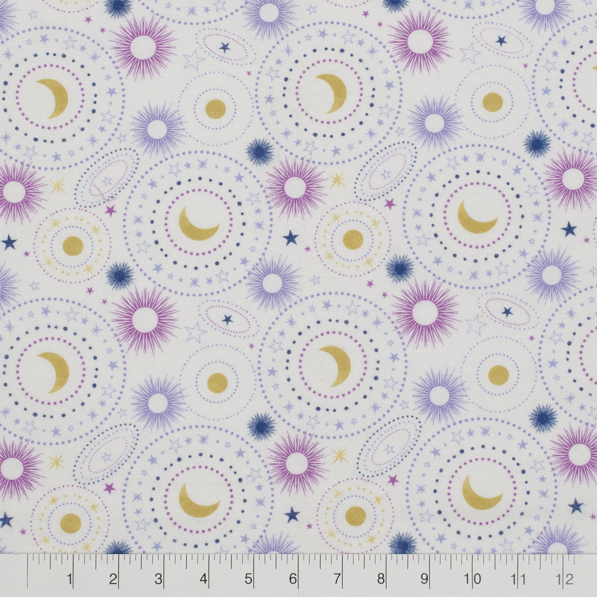 Little Feet Boutique Out of this World 18"x21" Cotton Flannel Precut Multi 33 Pieces