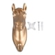 thumbnail image 2 of Gancho De Pared De Forma Animal Hanger Montada En Resina Para La Llave De Toalla De Abrigo, Decorativo Sin Gancho Colgante De Taladro Con Cuernos Extraíbles,, 2 of 7