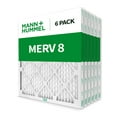 thumbnail image 4 of Pamlico Air 21-1/2 x 23-5/16 x 1 MERV 8 Pleated AC Furnace Air Filters. Quantity 6. (Actual Size: 21.5 x 23-5/16 x 0.75 Inches), 4 of 7