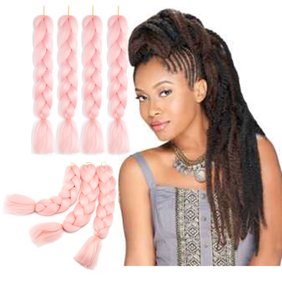 Nk Beauty 24 Synthetic Hair Ponytail Afro Twist Braids Kanekalon
