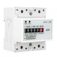 thumbnail image 1 of Medidor de K Wh, monofásico 4P LED electrónico K Wh medidor Din medidor de energía rendimiento finamente ajustado, 1 of 8