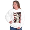thumbnail image 5 of Betty Boop A Wink And A Giggle Women Crewneck Sweatshirt Brisco Brands M, 5 of 6