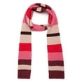 thumbnail image 2 of Time and Tru Women's Plus Ribbed Sweater and Stripe Scarf Set, 2 Piece, Sizes 1X-4X, 2 of 6